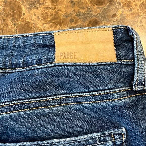 Paige Brigitte Slim Boyfriend Mid-Rise Jean in Roam size 29 - Picture 8 of 13